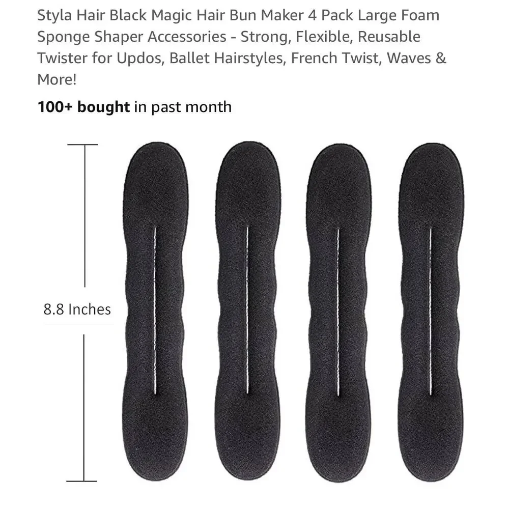 2 NWT Black Bun Makers